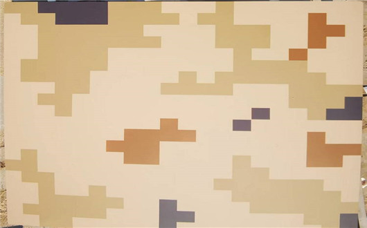 荣昌荒漠迷彩漆喷涂